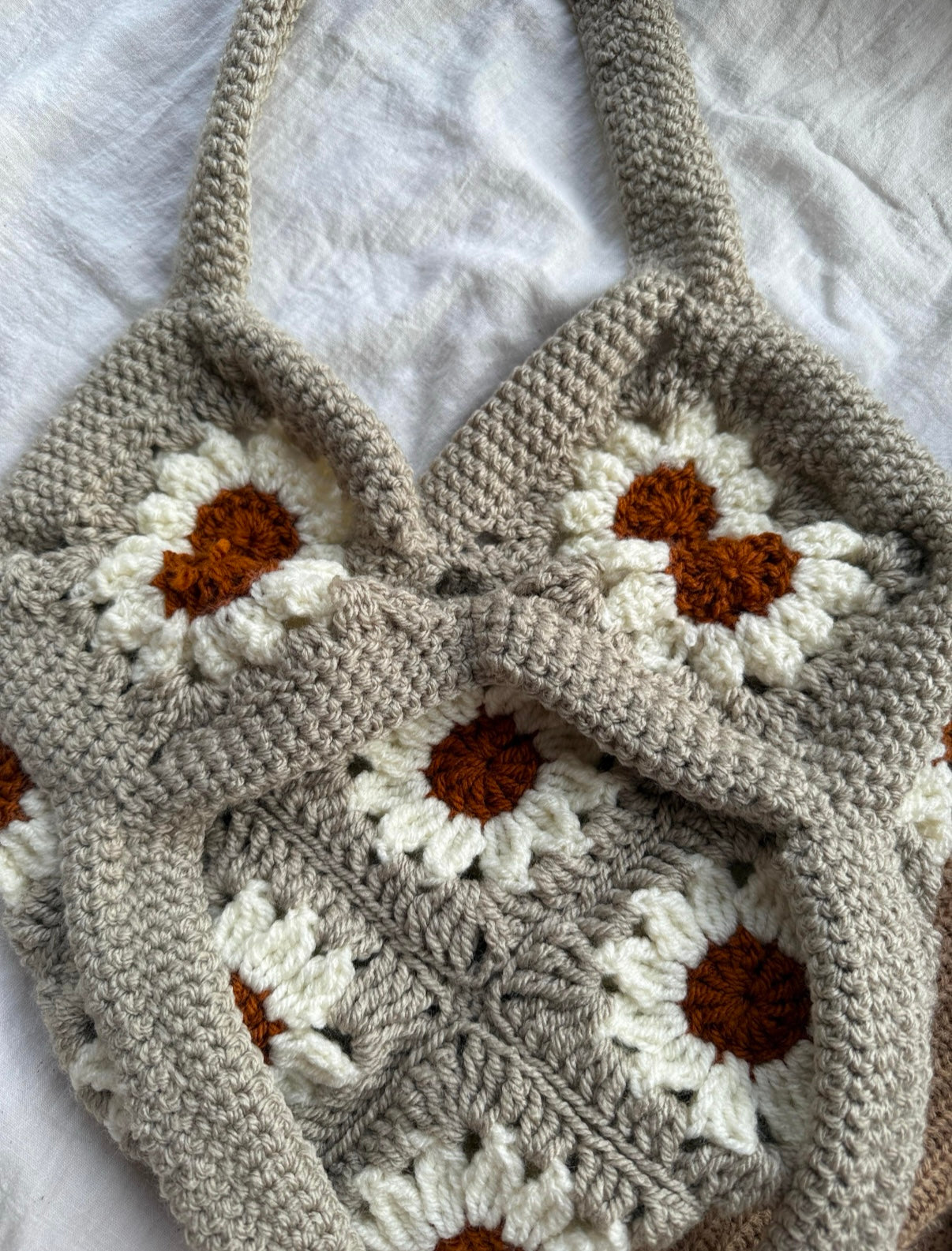 Gehäkelte Tasche -Daisy-