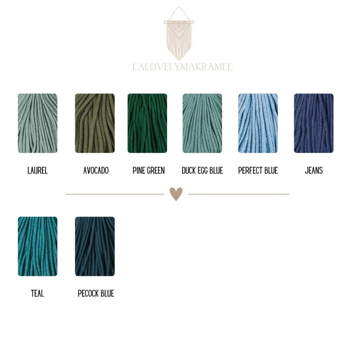 Makramee Regenbogen mit Namen