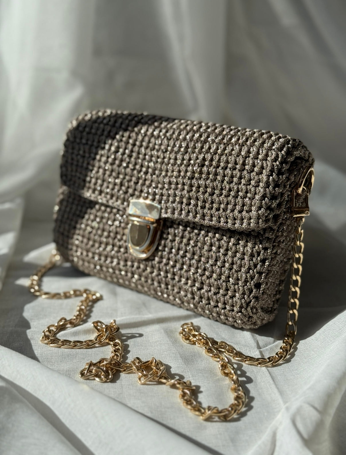 Häkeltasche luxuriös