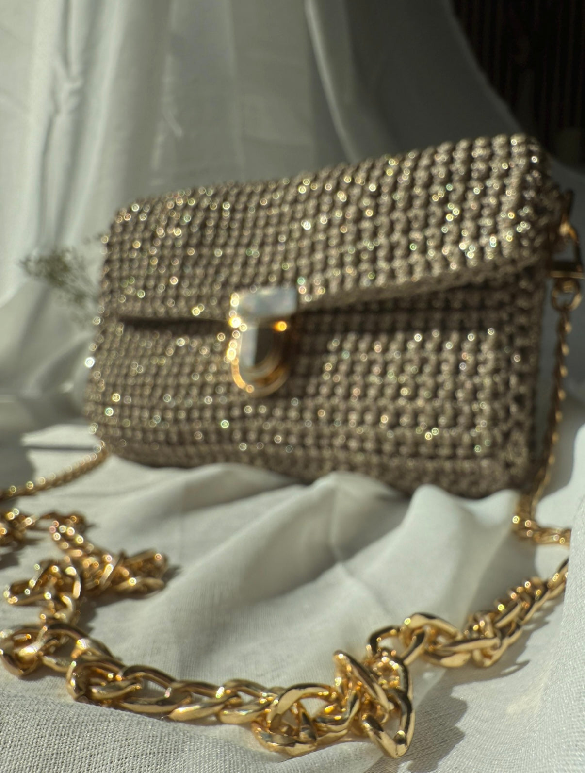 Häkeltasche luxuriös