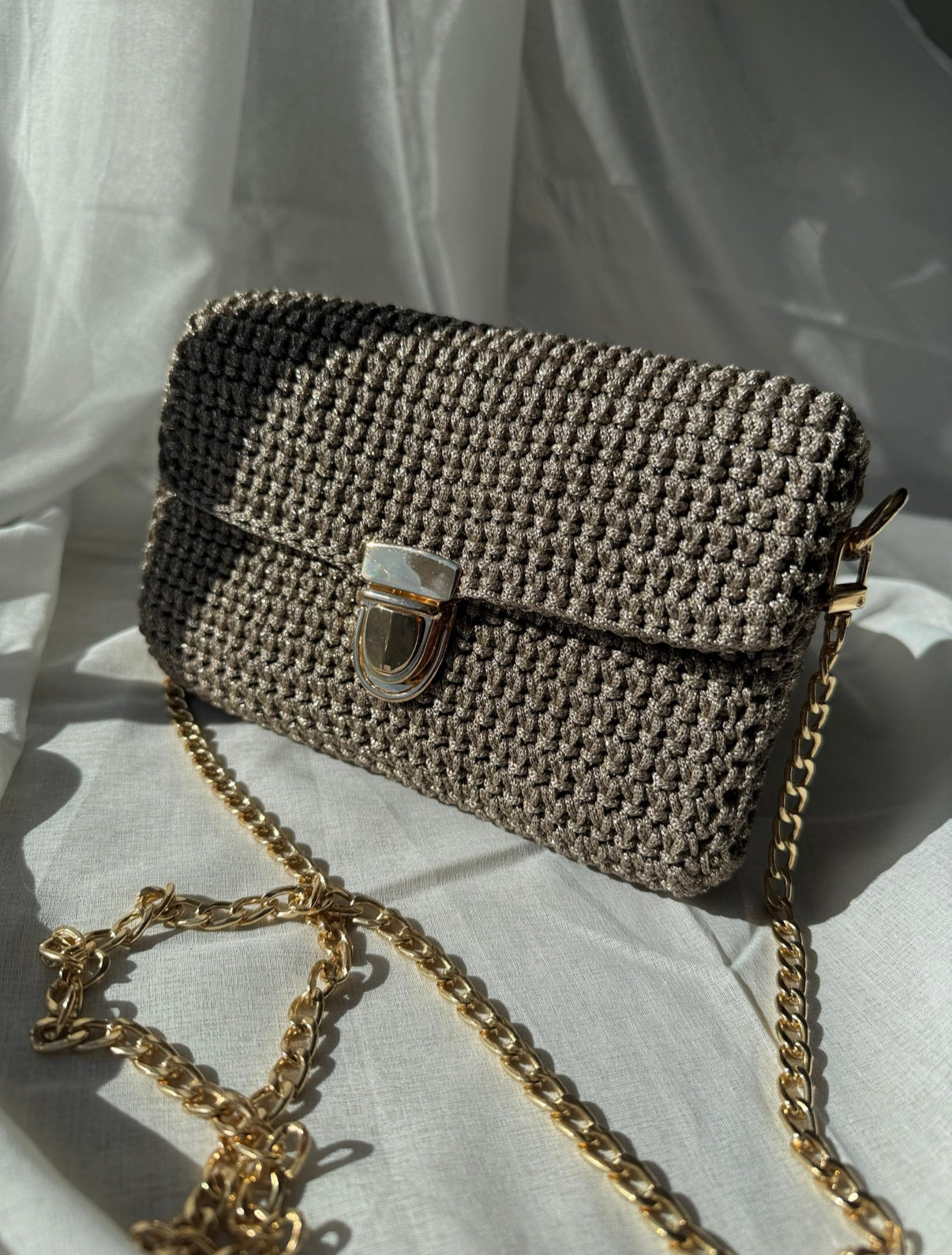 Häkeltasche luxuriös