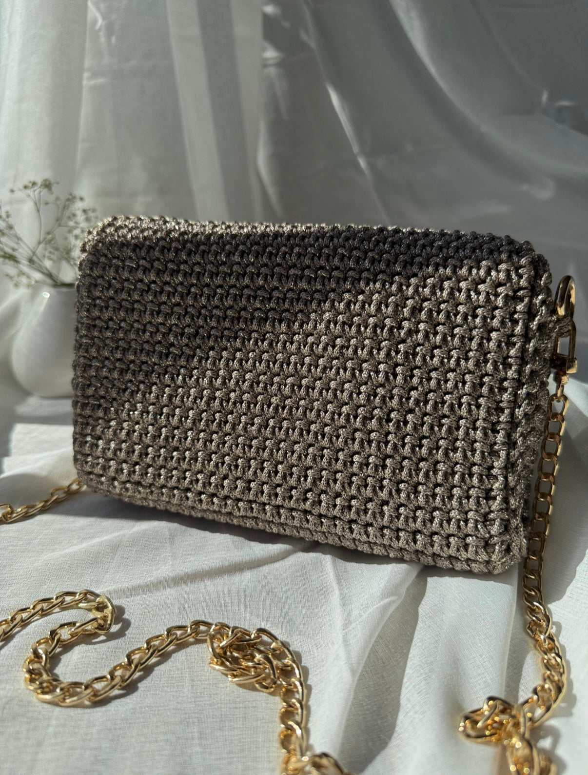 Häkeltasche luxuriös