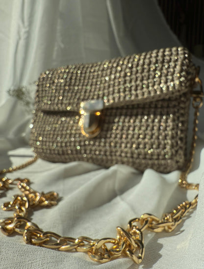 Häkeltasche luxuriös
