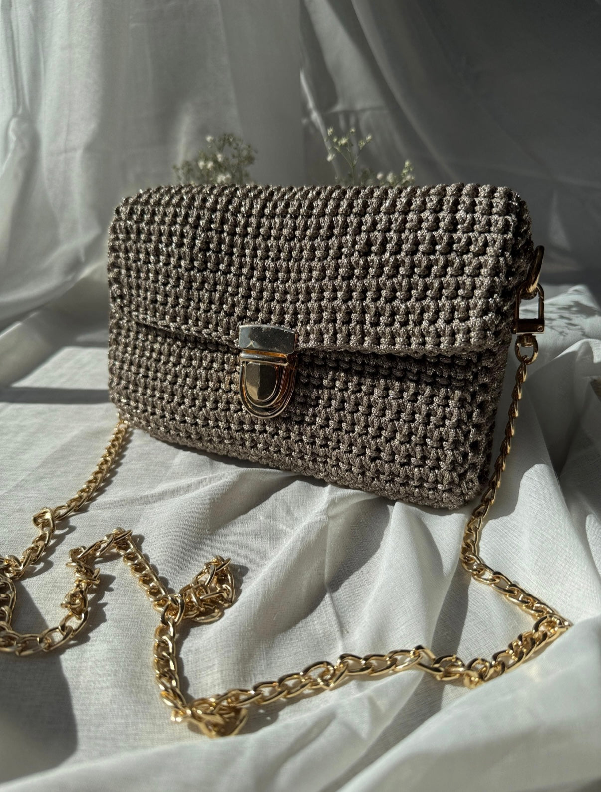 Häkeltasche luxuriös